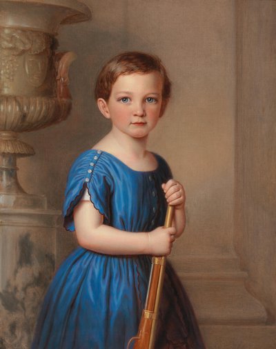 Portrait of a Young Male Member of the Clemens Bachofen von Echt Family by Josef Weidner